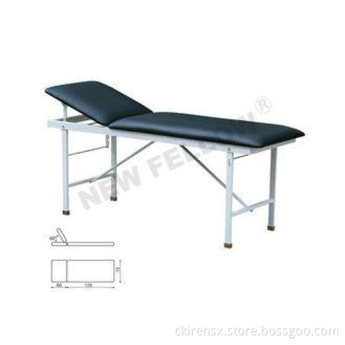 Power coated Square Tube Hospital Examination Table / Couch